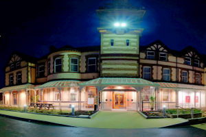 Lucan Spa Hotel - Exterior by Night