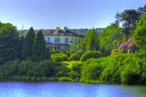 Coolcower House - View across river