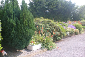 Castle view garden
