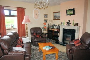 Dromin Farmhouse - Living room
