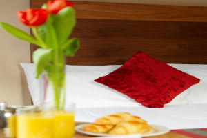 Guestroom within the hotel