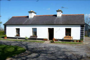 outside of the house 