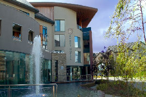 Exterior of hotel