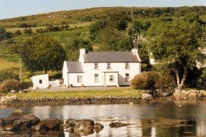 front view of the house 