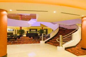 Maldron Hotel reception stair case 
