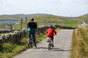 Cycling in the island