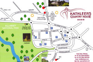 Kathleens Country House - House Map