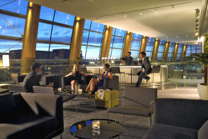 The Gibson Hotel - Residents Bar by Night