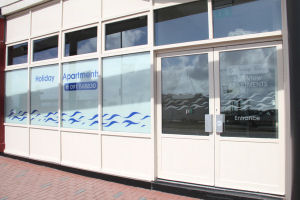 Galway Bay Sea View Apartments - Front door