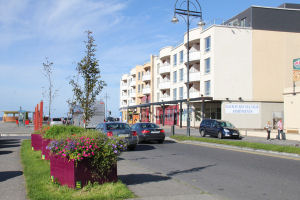 Galway Bay Sea View Apartments - Road in front