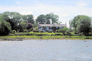 house from shore 