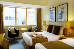 Double and single bedroom