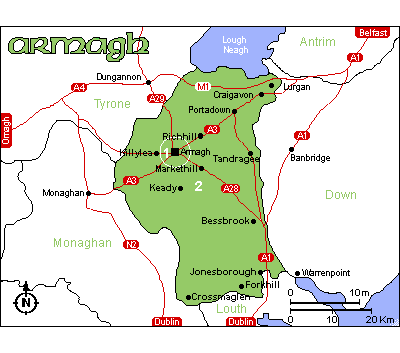Map of Armagh
