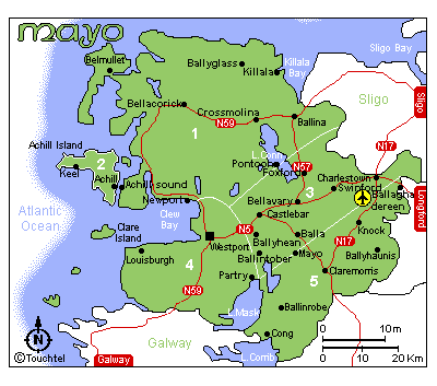 Map of Mayo