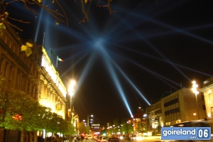 Image: Night Lasers - Dublin City - Ireland.
