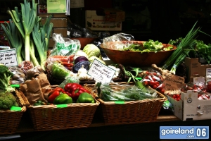 Food market, Temple Bar, Dublin, Ireland.