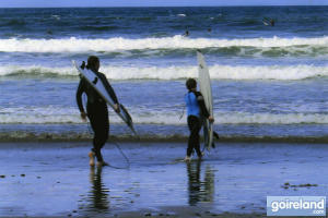 Surfing in Cork