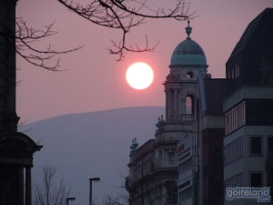 Image: Belfast Sunset - Belfast - County Antrim - Northern Ireland.