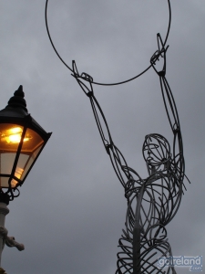 Image: The Ring Thing Statue - Belfast - Northern Ireland.